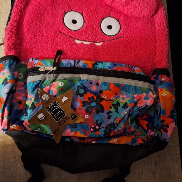 Uglydoll 16" Halfway Gorgeous Kids' Backpack - Pink - Picture 5 of 5